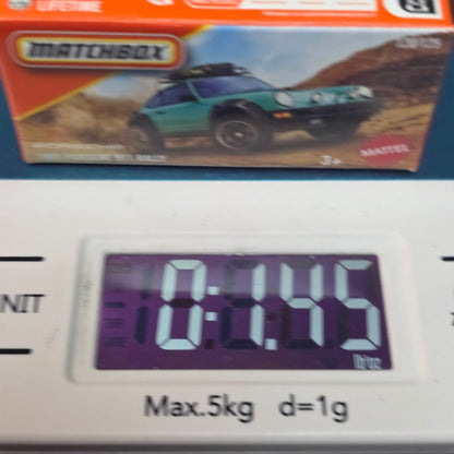 Matchbox Power Grab 1985 Porsche 911 Rally Teal New Sealed Box