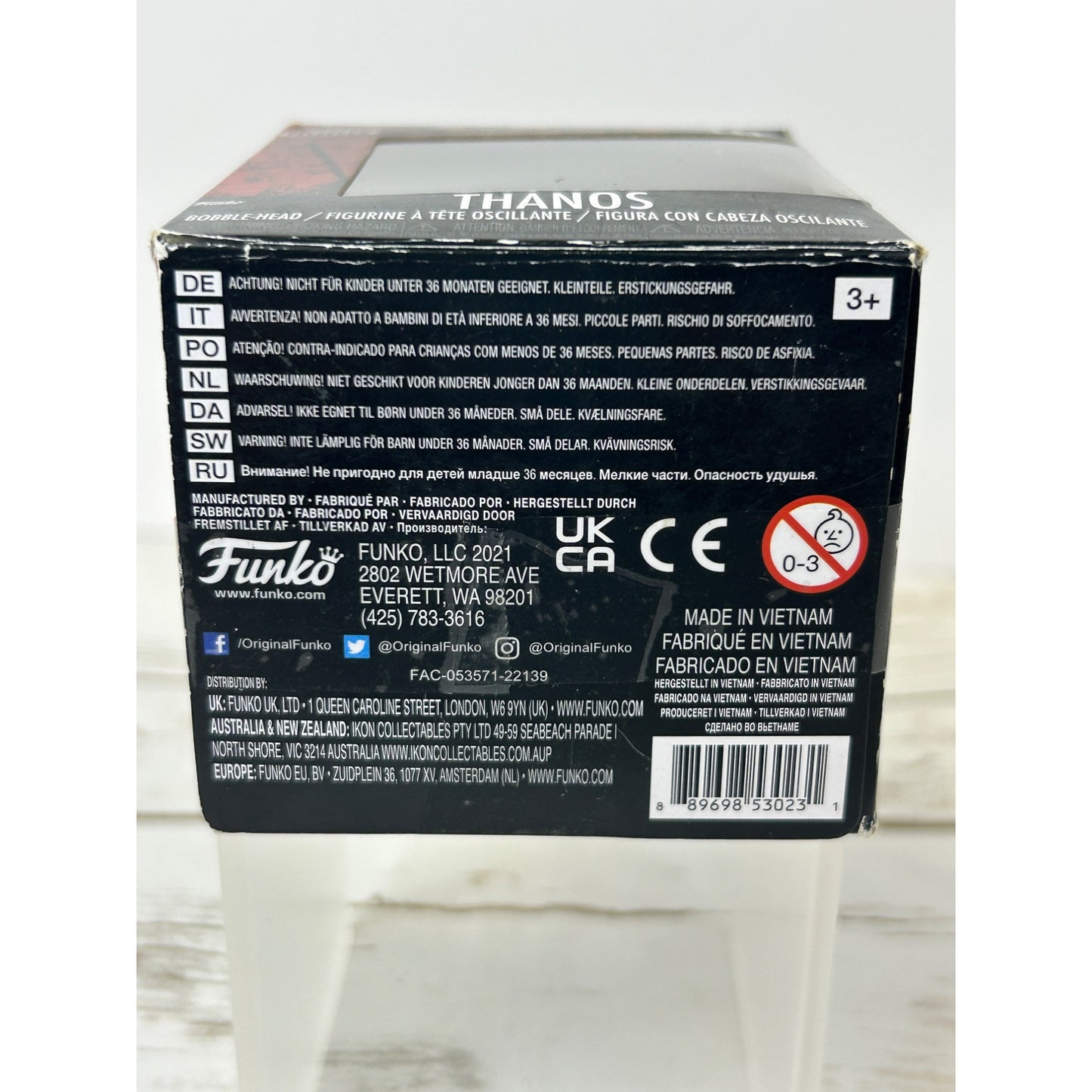 Venomized Thanos Funko Mystery Minis Bobble-Head Figure Marvel Collectible