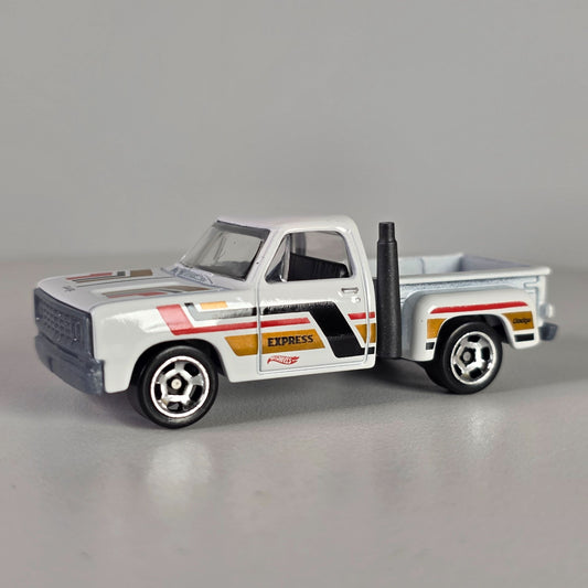 Hot Wheels 2025 1978 Dodge Lil Red Pony Express Truck White