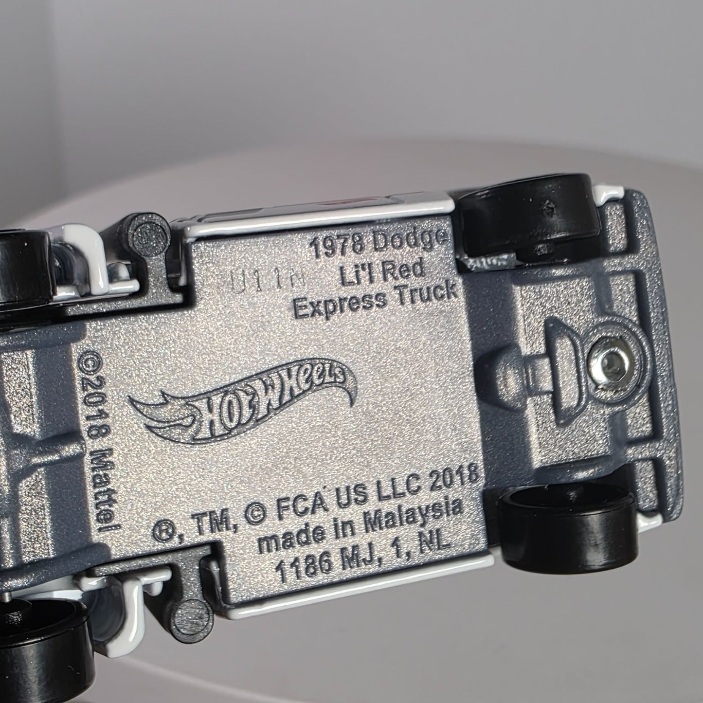 Hot Wheels 2025 1978 Dodge Lil Red Pony Express Truck White