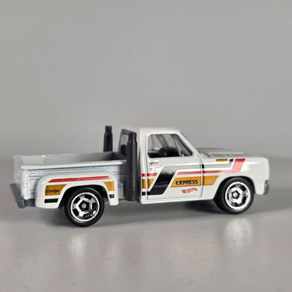 Hot Wheels 2025 1978 Dodge Lil Red Pony Express Truck White