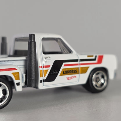 Hot Wheels 2025 1978 Dodge Lil Red Pony Express Truck White