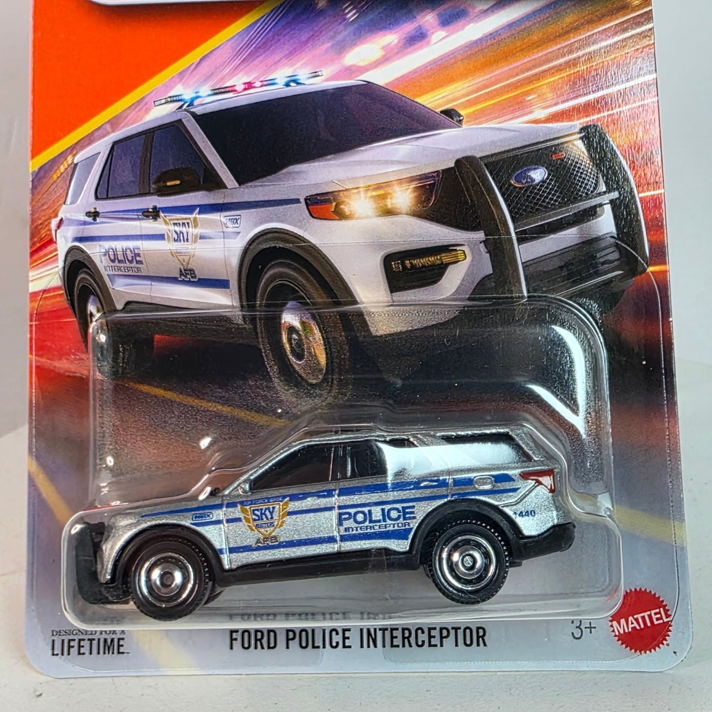 Matchbox 2024 Skybusters Air Force Base Ford Police Interceptor