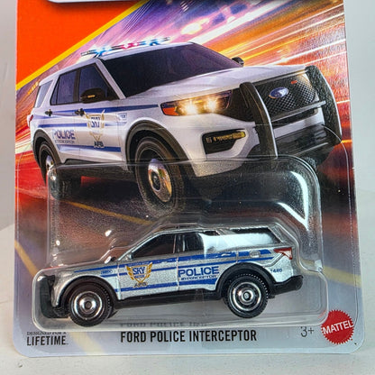 Matchbox 2024 Skybusters Air Force Base Ford Police Interceptor