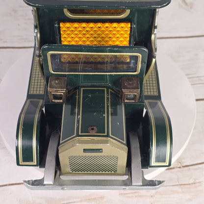 Vintage 1960s SH Horikawa Tin Toy Touring Car Limousine Battery Operated Model UNTESTED