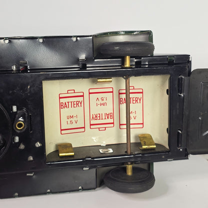 Vintage 1960s SH Horikawa Tin Toy Touring Car Limousine Battery Operated Model UNTESTED