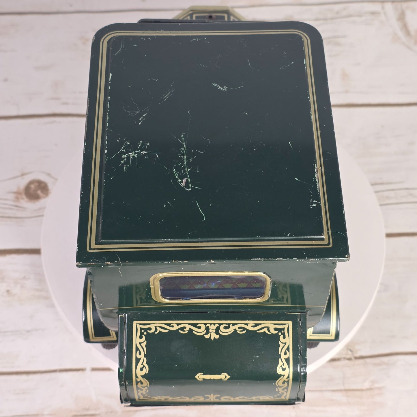 Vintage 1960s SH Horikawa Tin Toy Touring Car Limousine Battery Operated Model UNTESTED