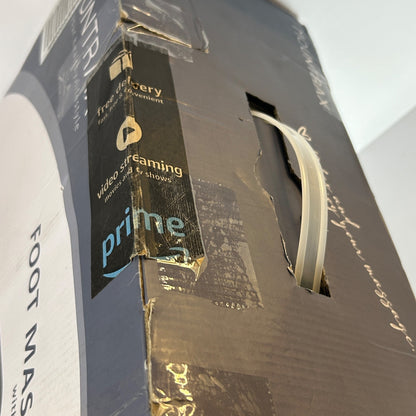 Mountrax Foot Massager W/ Remote Control - Kneading Shiatsu Heat & Timer - Black - Fits Up To Size 12 Feet