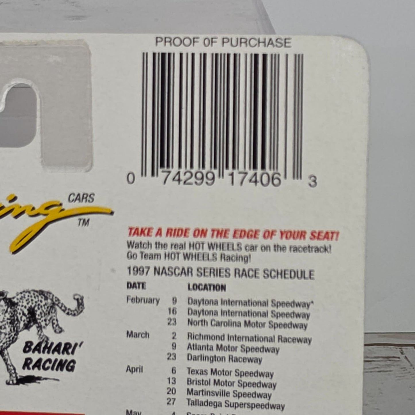 Hot Wheels Pro Racing Pennzoil Johnny Benson 1997 Die-Cast Car