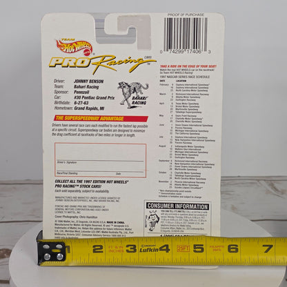 Hot Wheels Pro Racing Pennzoil Johnny Benson 1997 Die-Cast Car