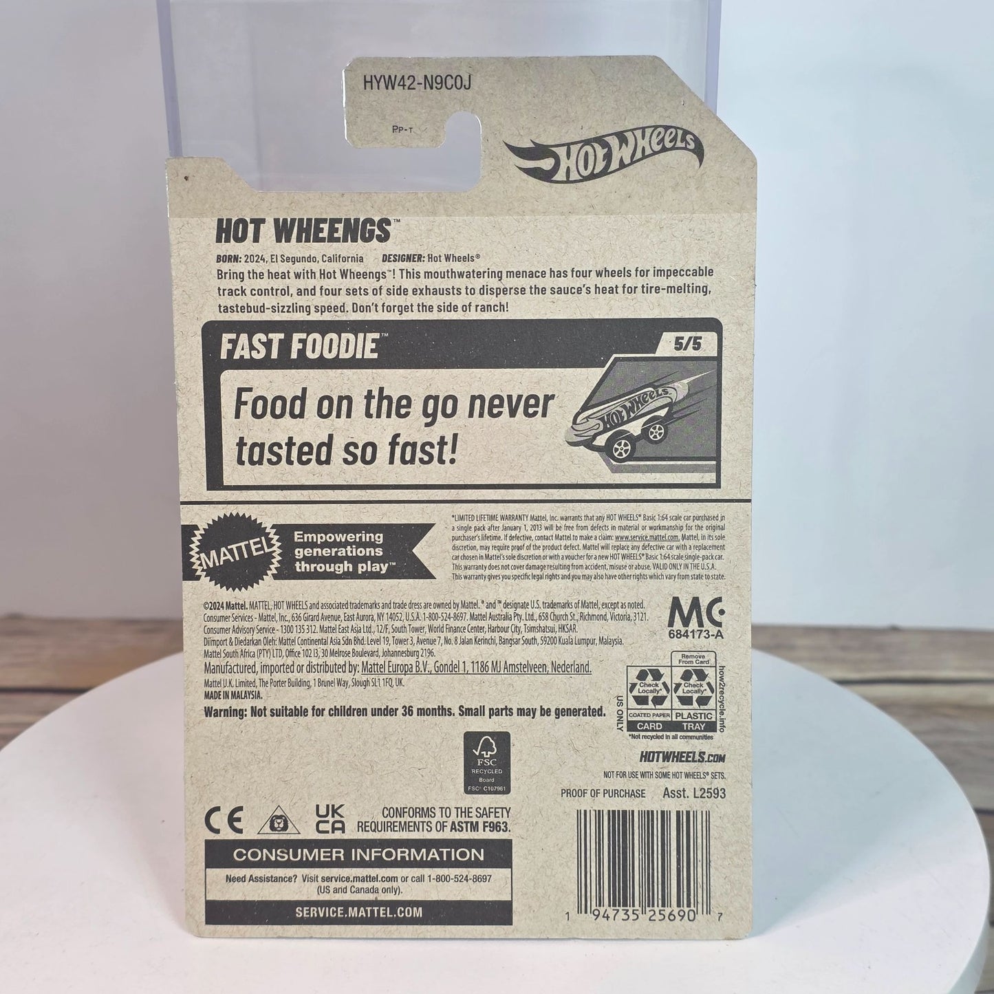 Hot Wheels Fast Foodie Hot Wheengs New For 2025