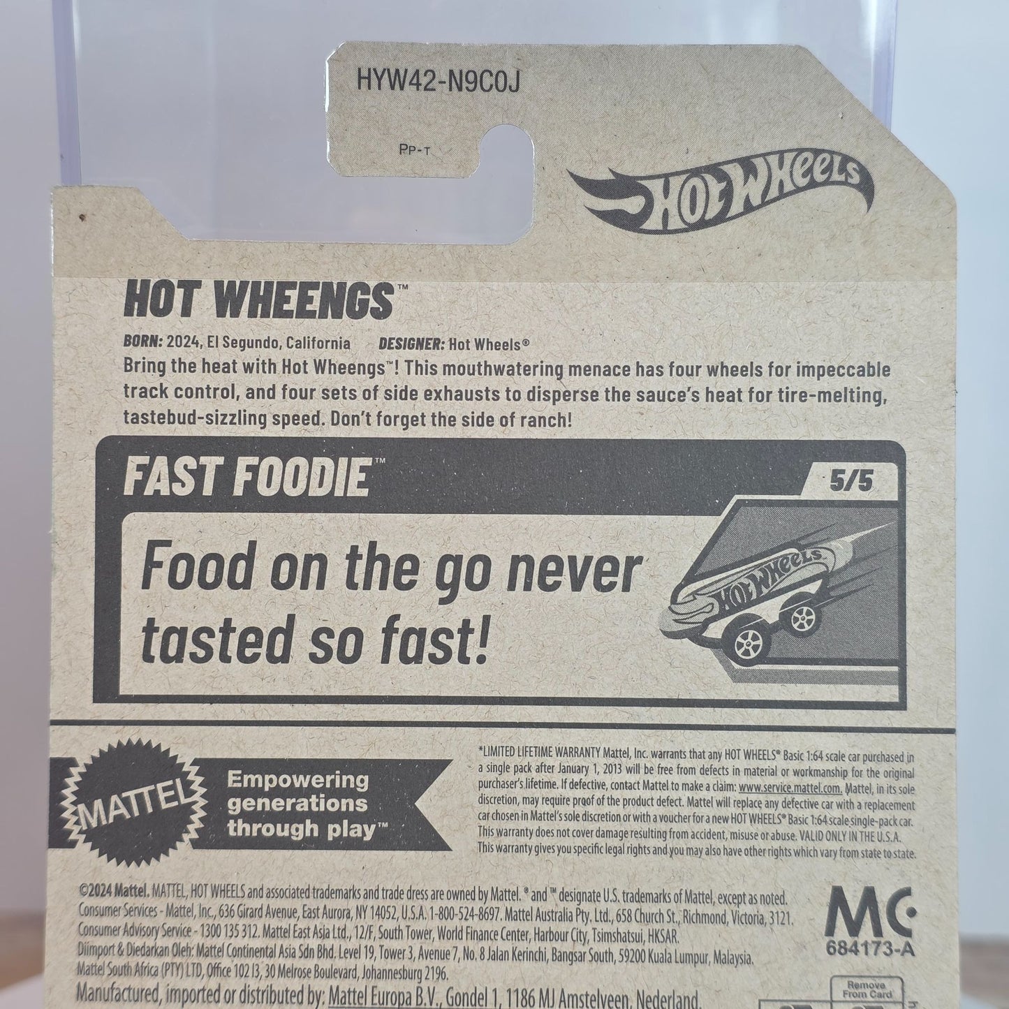 Hot Wheels Fast Foodie Hot Wheengs New For 2025