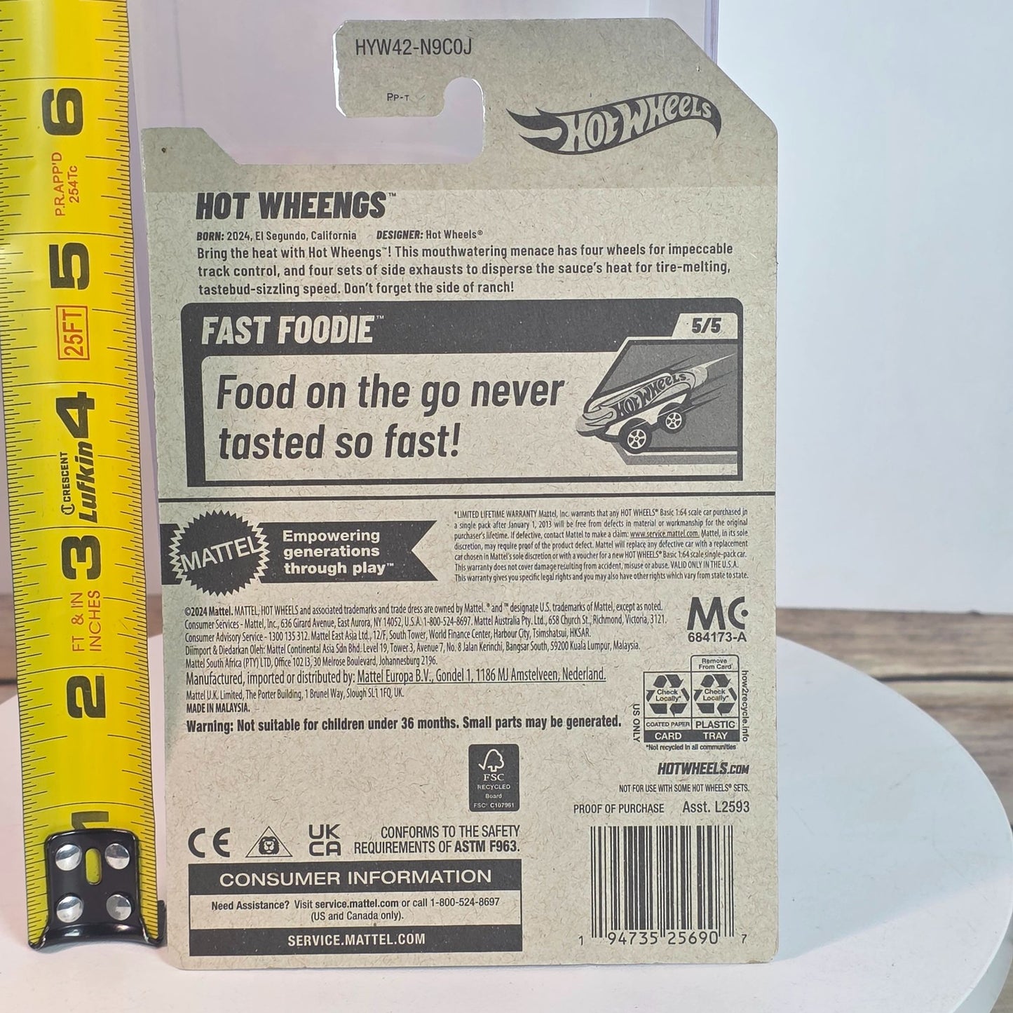 Hot Wheels Fast Foodie Hot Wheengs New For 2025