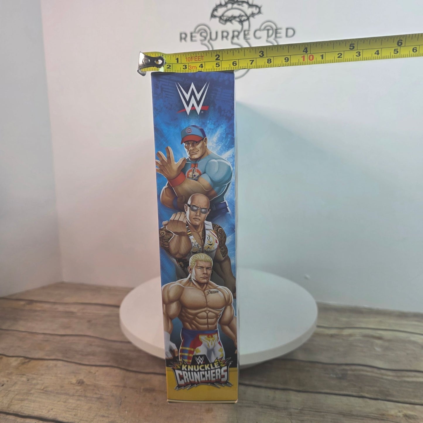 Walmart EXCLUSIVE! WWE Knuckle Crunchers 3-Pack John Cena The Rock Cody Rhodes NIB