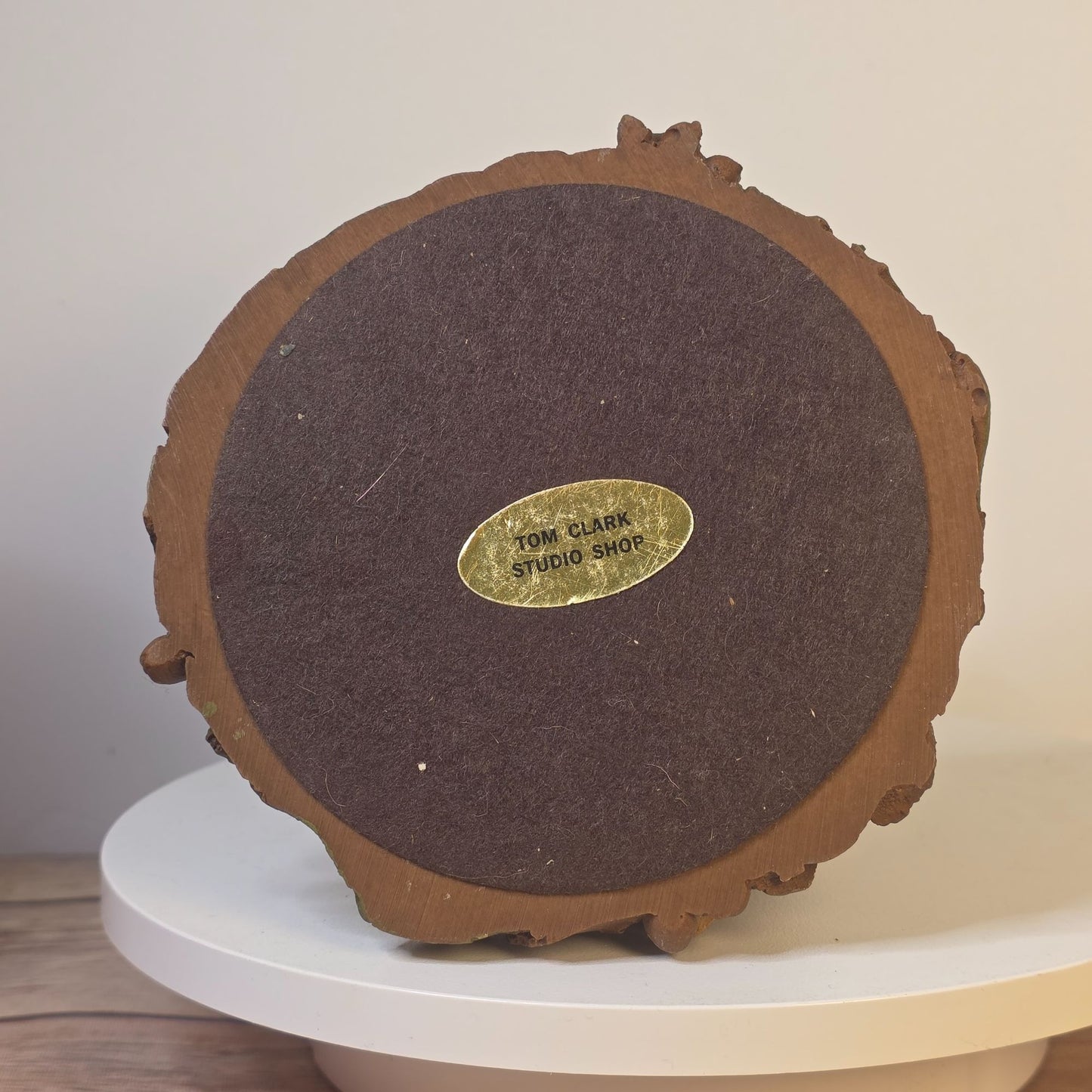 Tom Clark Yule Christmas Gnome Figurine 1984 Signed Cairn #1048 Rustic Holiday Decor