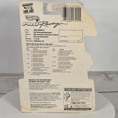 Hot Wheels 1997 John Andretti RCA Pro Racing Die-Cast Car