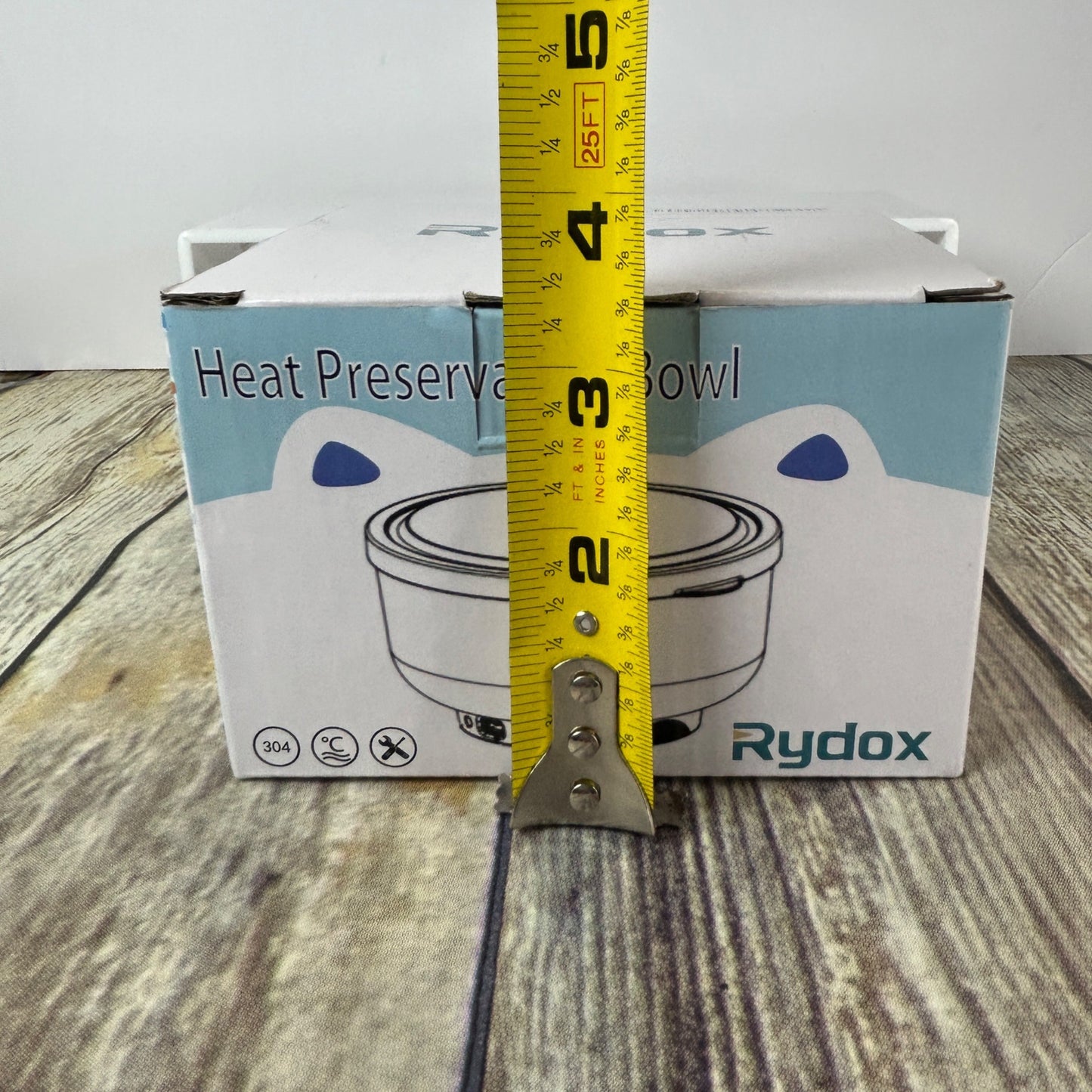 Rydox Fast Heating Toddler Bowl Set With Food Storage