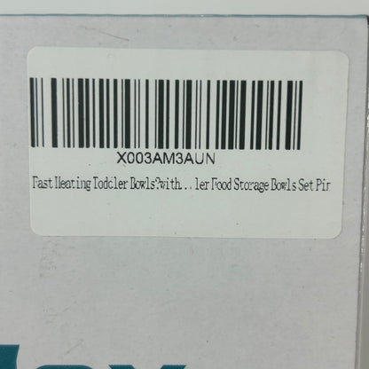 Rydox Fast Heating Toddler Bowl Set With Food Storage