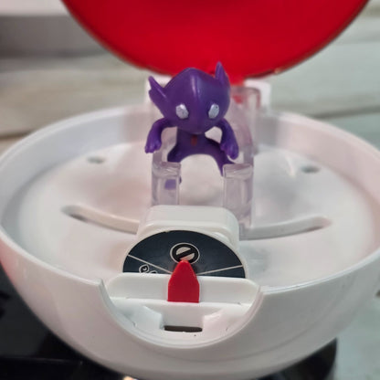 Pokemon Pokeball Playset Bundle With Figures - Includes Bulbasaur Rattata & Sableye Figures In Interactive Pokeballs