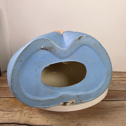 Vintage Virgin Mary Ceramic Bust Statue