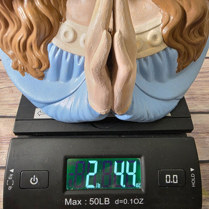 Vintage Virgin Mary Ceramic Bust Statue