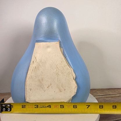 Vintage Virgin Mary Ceramic Bust Statue