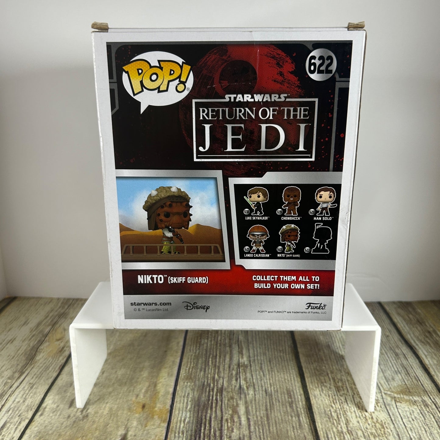 Funko Pop! Star Wars Jabbas Skiff Nikto Skiff Guard #622 Collectible Figure