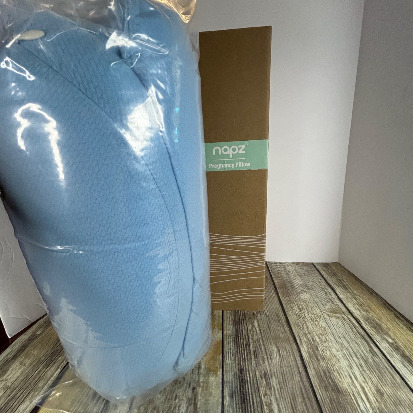 Napz Adjustable Maternity Pillow For Pregnant Women  15° Slope Design  Soft Washable Breathable  Waist & Abdominal Support