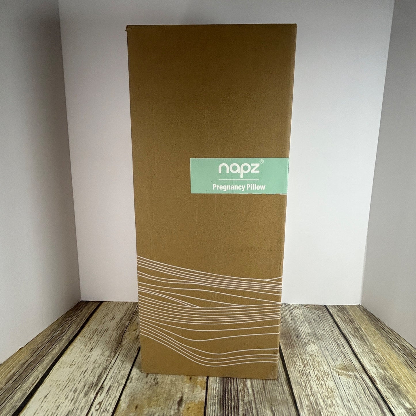 Napz Adjustable Maternity Pillow For Pregnant Women  15° Slope Design  Soft Washable Breathable  Waist & Abdominal Support