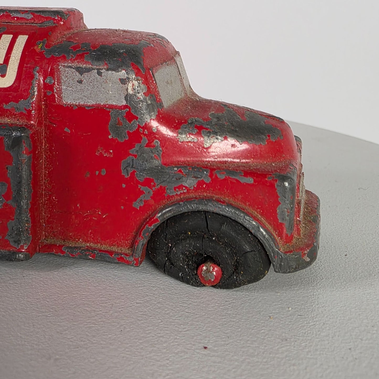 Vintage Cam Cast Diecast Farm Bureau Tanker Truck 5" Edgerton Ohio Rare As Is Condition