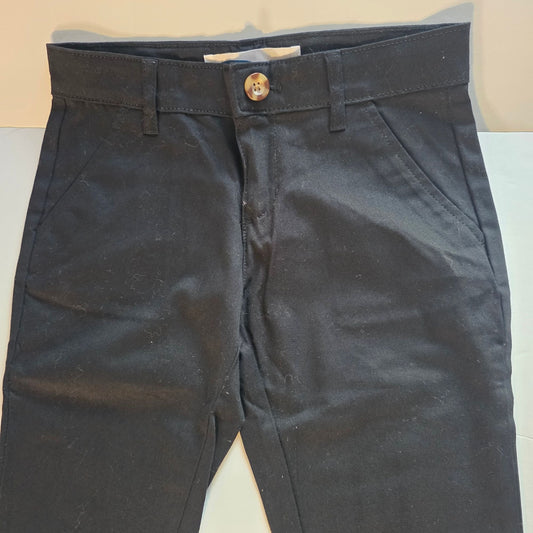 Old Navy Mid-Rise Skinny Pants Black Size 8 Stretch Cotton NWT Womens