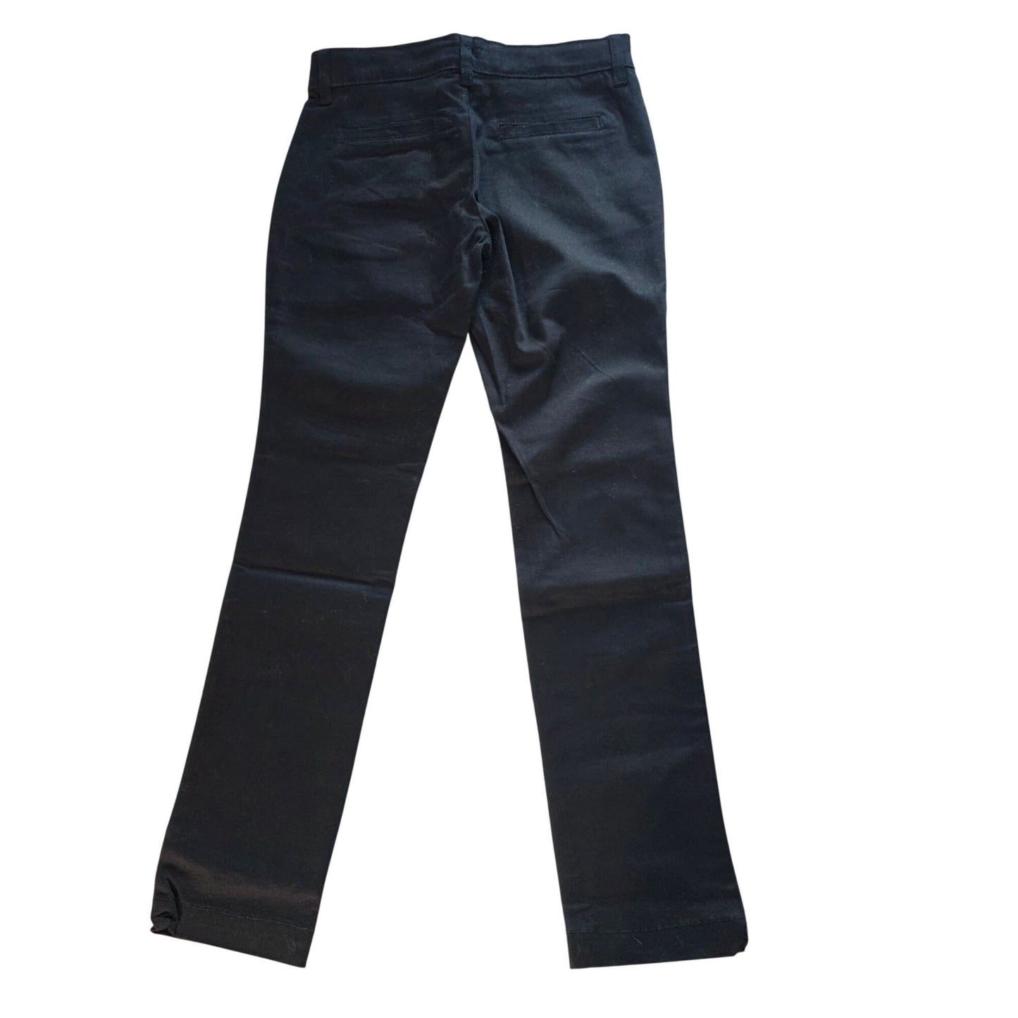 Old Navy Mid-Rise Skinny Pants Black Size 8 Stretch Cotton NWT Womens