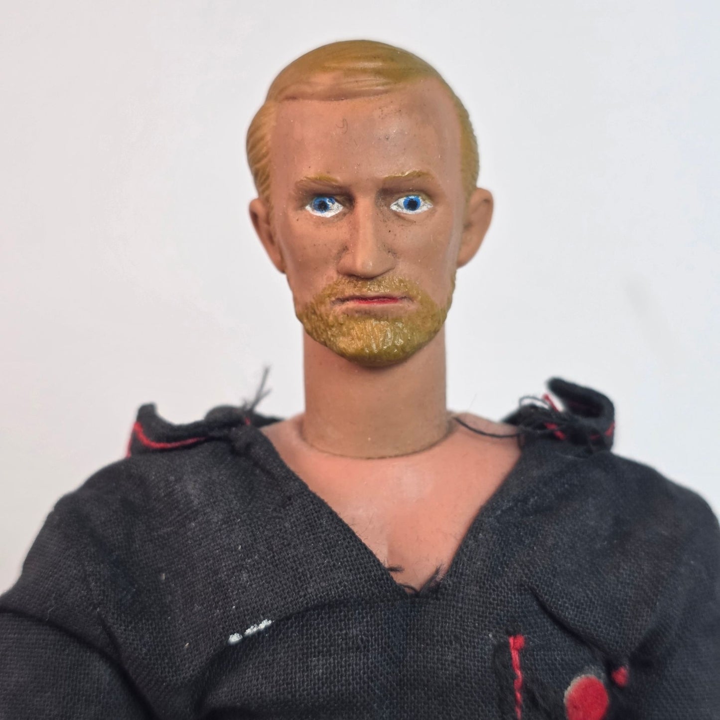 1973 Excel Jesse James 10" Vintage Action Figure With Black Outfit & Boots