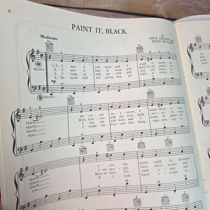 Music Of Today Accordion No.64 With Guitar Diagrams