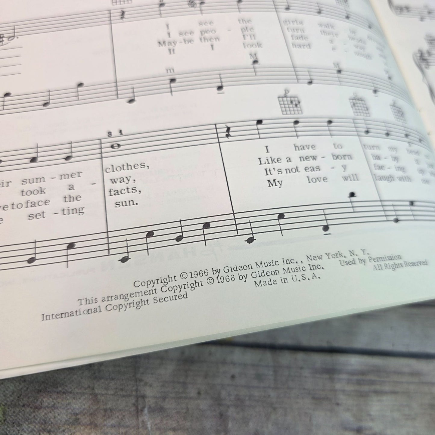 Music Of Today Accordion No.64 With Guitar Diagrams