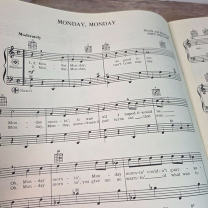 Music Of Today Accordion No.64 With Guitar Diagrams