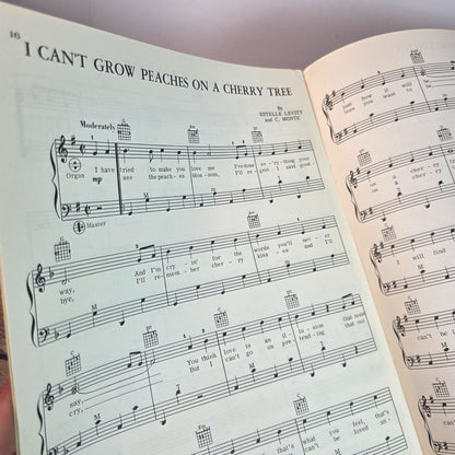 Music Of Today Accordion No.64 With Guitar Diagrams