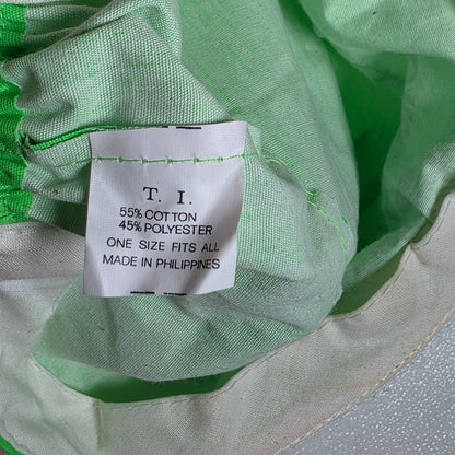 Vintage Kendall GT-1 Racing Neon Green Trucker Cap OSFA Cotton/Polyester