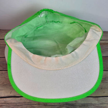 Vintage Kendall GT-1 Racing Neon Green Trucker Cap OSFA Cotton/Polyester