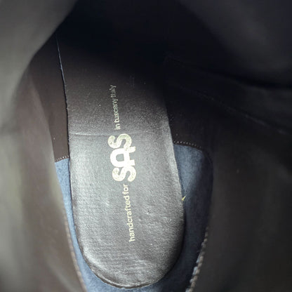 SAS Maddy 2 Brown Ankle Boots 7M Leather Womens Made In Italy