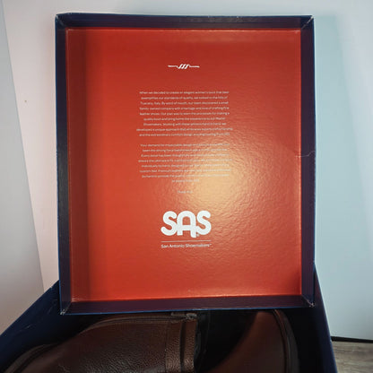 SAS Maddy 2 Brown Ankle Boots 7M Leather Womens Made In Italy