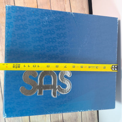 SAS Maddy 2 Brown Ankle Boots 7M Leather Womens Made In Italy