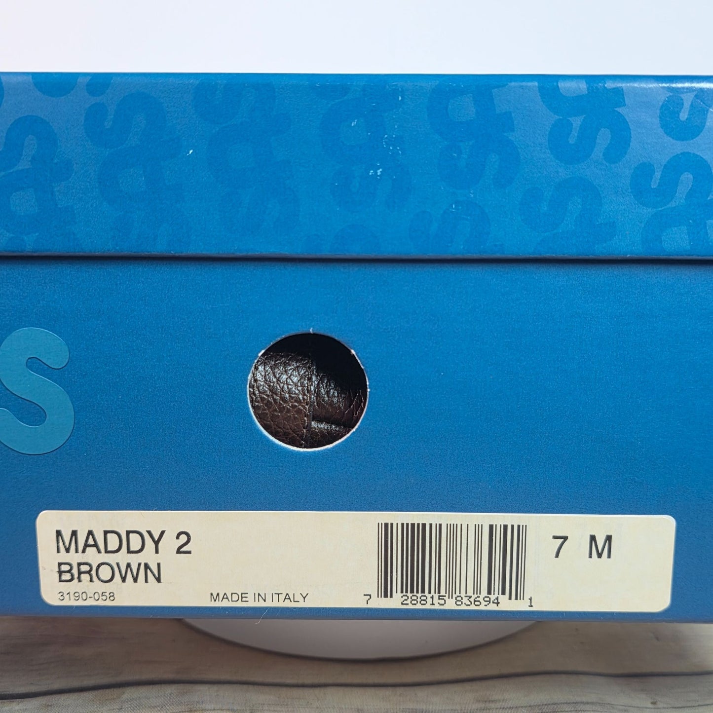 SAS Maddy 2 Brown Ankle Boots 7M Leather Womens Made In Italy