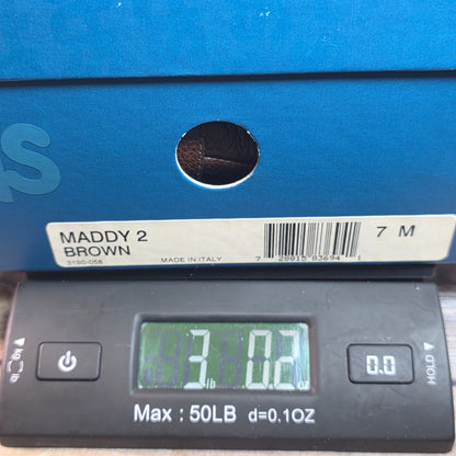 SAS Maddy 2 Brown Ankle Boots 7M Leather Womens Made In Italy