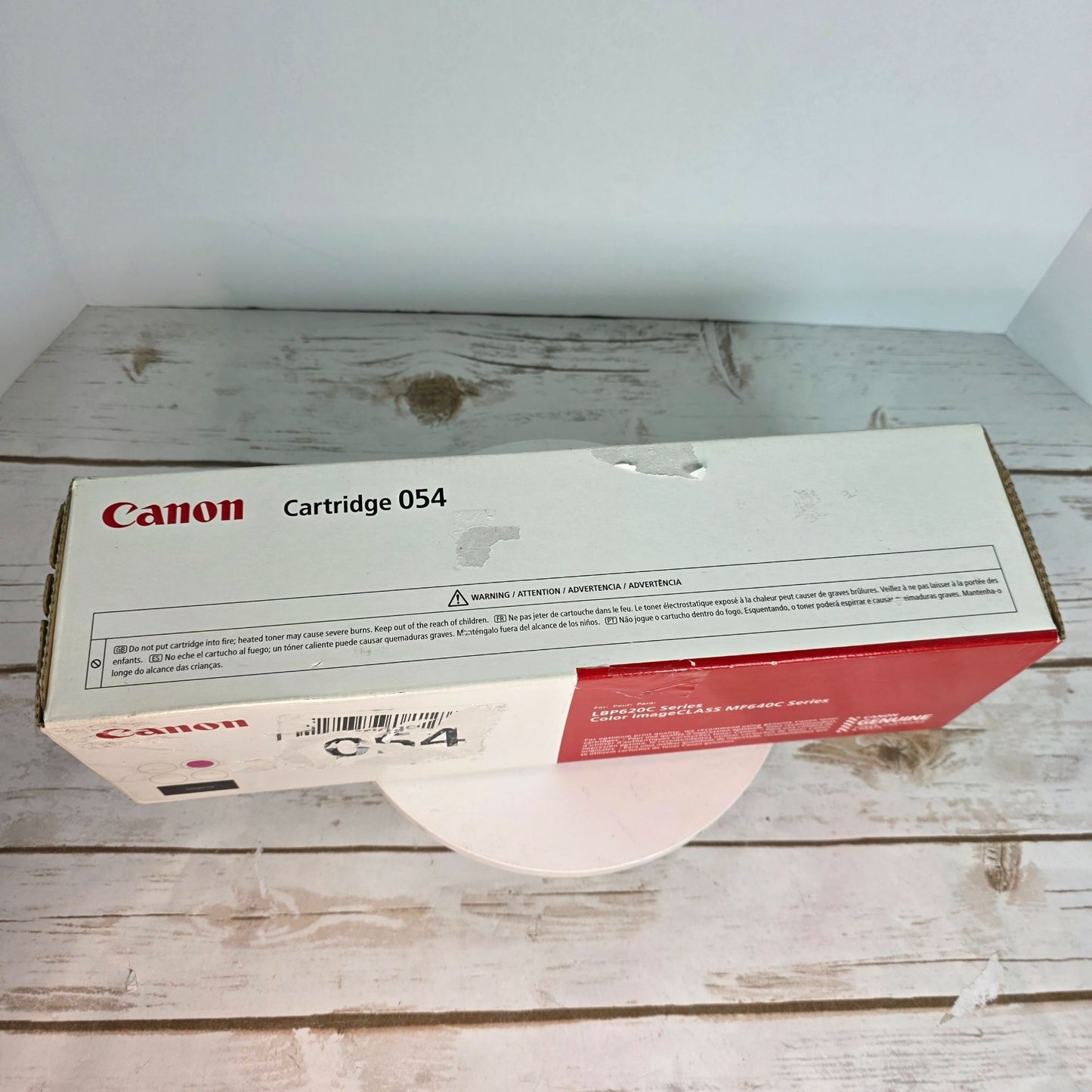 Canon Cartridge 054 Magenta Toner - Genuine Laser Printer Cartridge For Color imageCLASS MF642C Series