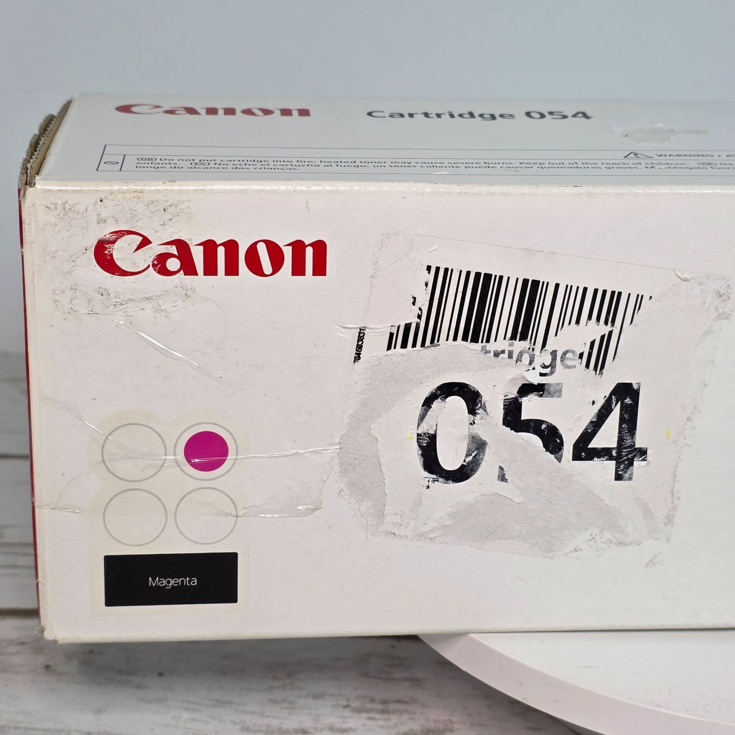 Canon Cartridge 054 Magenta Toner - Genuine Laser Printer Cartridge For Color imageCLASS MF642C Series