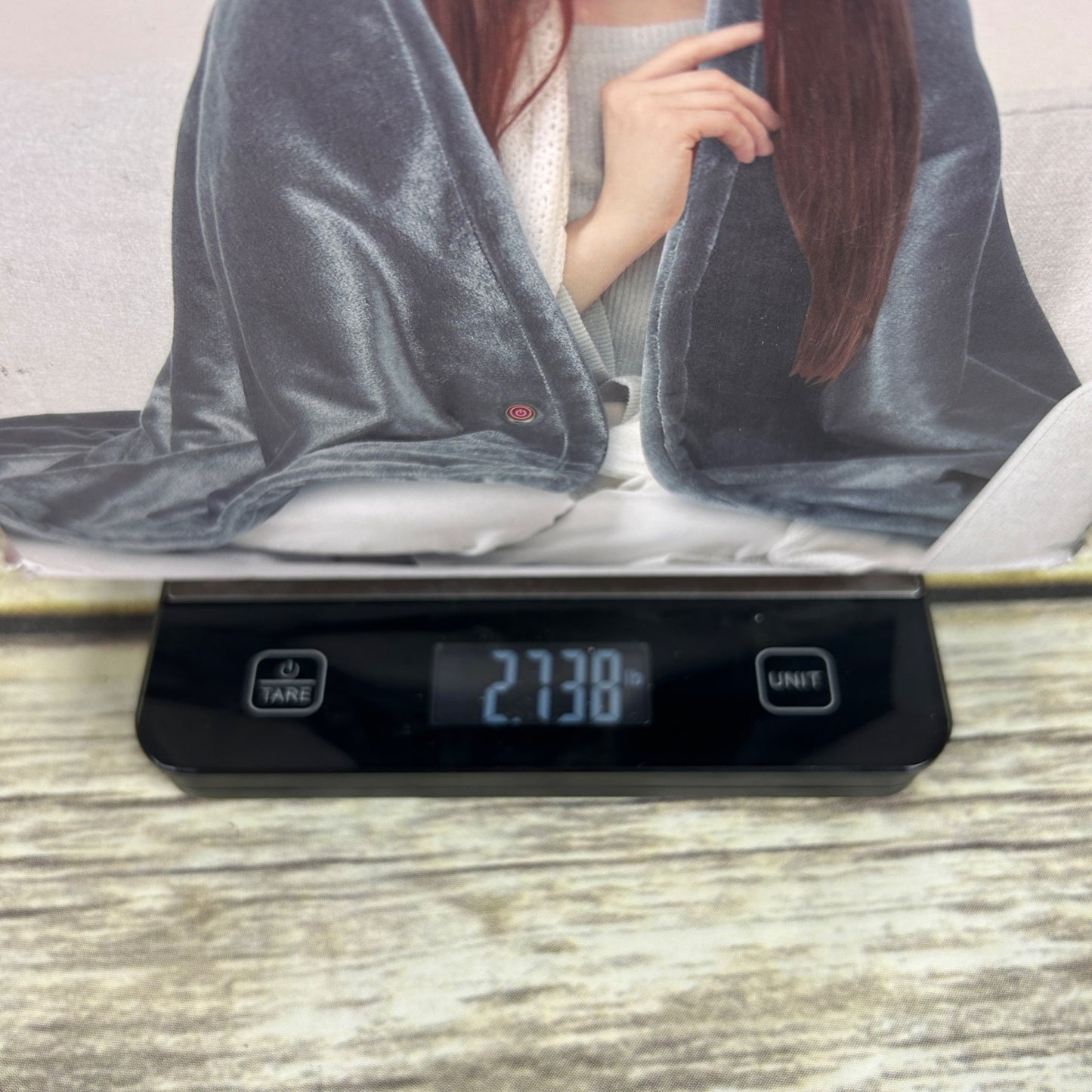 Mefine Electric Heated Shawl Cordless USB Powered Soft & Cozy Wearable Blanket Wrap For Office Or Home