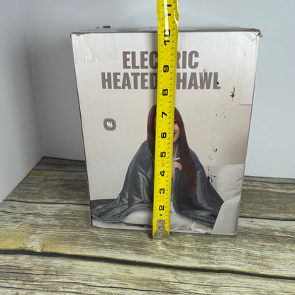 Mefine Electric Heated Shawl Cordless USB Powered Soft & Cozy Wearable Blanket Wrap For Office Or Home