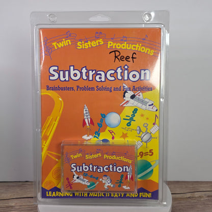 Subtraction Educational CD Set & Activity Book By Twin Sisters Productions