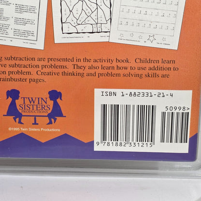 Subtraction Educational CD Set & Activity Book By Twin Sisters Productions